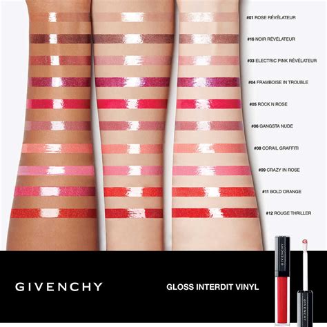 givenchy lip balm 37|givenchy interdit vinyl lipstick.